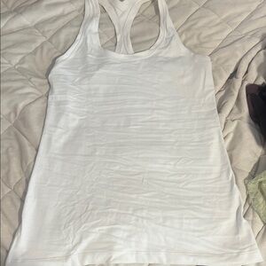 Lululemon Athletica White Tank Top